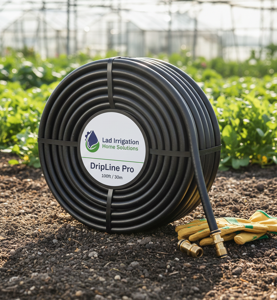 DripLine Pro - 1/2" Irrigation Tubing (100ft Roll)